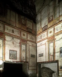 Römische Kunst: Innenansicht der Domus Aurea oder Goldenen Hauses