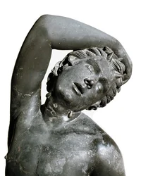 Satyr, Bronzestatue