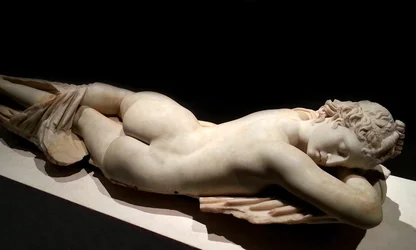 Schlafender Hermaphrodit: Römische Kunst, 1. Jahrhundert v. Chr.