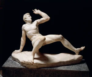 Statue eines fallenden Galliers, Kopie eines Originals der Pergamon-Schule aus dem 3. Jahrhundert v. Chr.