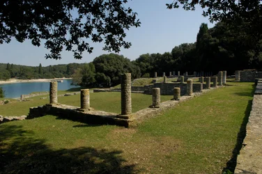 Die römische Villa in der Verige-Bucht, Brijuni, Kroatien