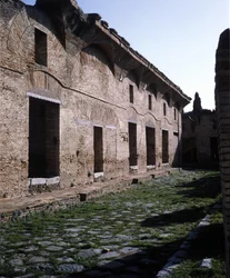 Das antike Ostia: Casa di Diana (Haus der Diana), eine „Insula“ an der Via dei Balconi