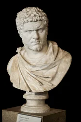 Caracalla (188 - 217 n. Chr.) Marmor, römische Kunst