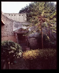 Lararium des Casa del Mobilio Carbonizzato (Haus der verkohlten Möbel), 5. Jahrhundert v. Chr. - 1. Jahrhundert n. Chr.
