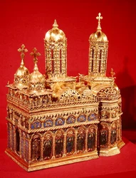 Kivotion, aus dem Hurezi-Kloster, Vilcea County, 1691-92