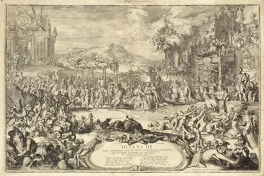 Krönungseinzug Johanns III. (1629-96) in Polen, 1675