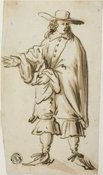 Stehender Mann