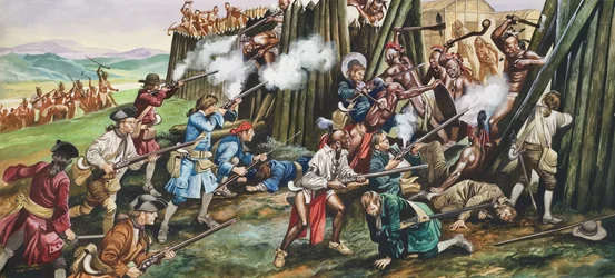 Sturm auf die Festung Neoheroka