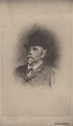 Porträt von August Zang 1807-1888