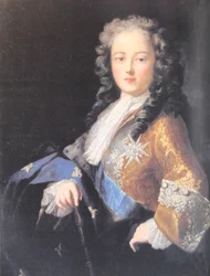 Porträt von Louis XV, König von Frankreich (1710-1774), jung dargestellt