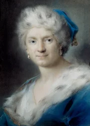 Selbstporträt als Winter, 1731
