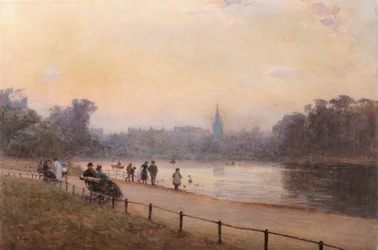 Ein Spaziergang im Park, Kensington