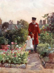 Der Garten der Pensionäre, Royal Hospital, Chelsea