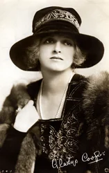 Gladys Cooper 1888-1971, englische Schauspielerin, frühes 20. Jahrhundert