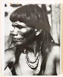 Ifugao aus dem Dorf Pindungan, 1919 (s/w Foto)