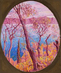 Bäume am Meer, um 1910-14