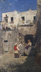 Die Sonne, von Rubens Santoro (1859-1942)