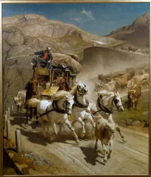 Gotthard-Postkutsche