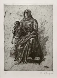 Mutter und Sohn