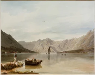 Aussicht gegen Mula und Dobrota bei Cattaro