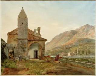 Das Franziskanerkloster im Omblatal bei Ragusa