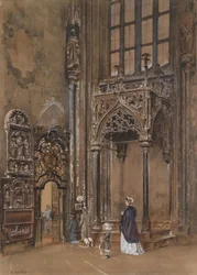Im Inneren von St. Stephan in Wien