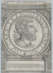 Römischer Kaiser Trebonianus Gallus