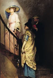 Das Treffen auf der Treppe