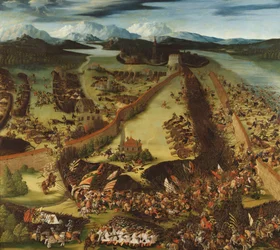 Die Schlacht von Pavia, 1529