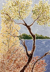 Herbstliche Seenlandschaft
