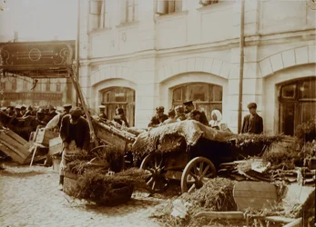 Der Sucharew-Markt in Moskau