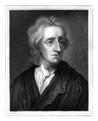 John Locke, englischer Philosoph, 1825