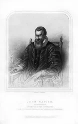 John Napier, schottischer Mathematiker, Physiker, Astronom und Astrologe, 1870