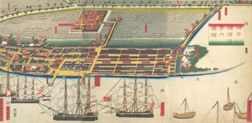 Bildführer zum Hafen von Yokohama
