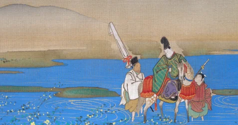 Sechs Juwelenflüsse Mu-Tamagawa, ca. 1839