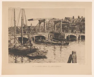 Die Magere Brug in Amsterdam