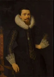 Porträt von Pieter Boudaen Courten