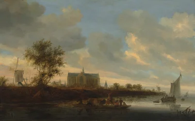 Ansicht der Stadt Alkmaar