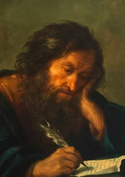 Ein Evangelist, von Salvatore Rosa