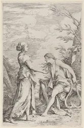 Apollo und die Kumanaische Sibylle