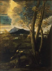 Der heilige Franziskus in Ekstase