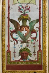 Dekorative Friese im pompejanischen Stil