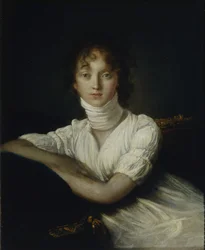 Porträt der Gräfin Varvara Petrovna Shcherbatova, geb. Obolenskaya 1774-1843