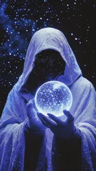 Kosmischer Zauberer Kugel