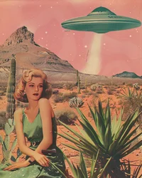 Wüsten UFO-Begegnung