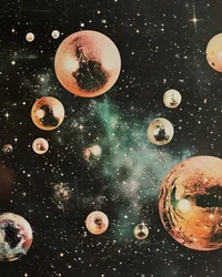 Treibende Kosmische Planeten