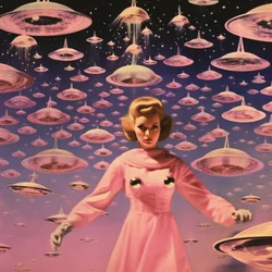 Glamouröse Sci-Fi Invasion