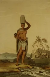 Eine afrikanische Frau, Platte 17 aus 