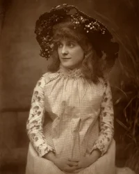 Minnie Palmer, amerikanische Schauspielerin, 1884