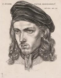 Porträt von Carl Philipp Fohr, 1818